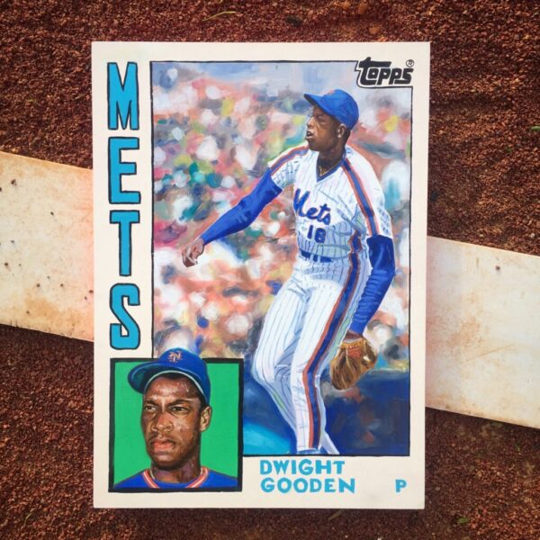 DWIGHT GOODES – 84 TOPPS PRINT